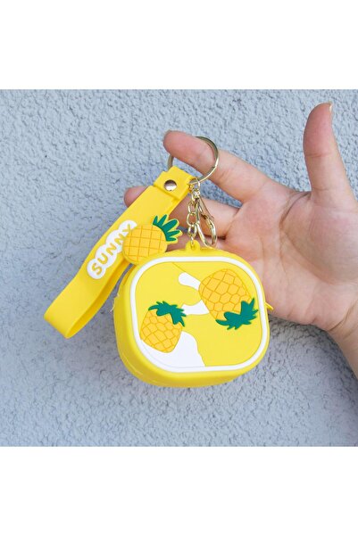 Piraye Gift Tatlı Meyveler Bozuk Para Cüzdanı Anahtarlık