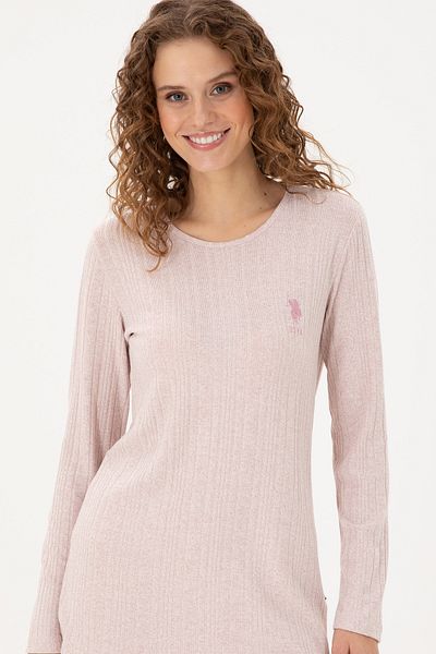 U.S. Polo Assn. Women's Pink Pajama Set 50303413 -Vr041