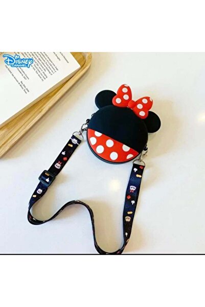 Piraye Gift Disney Minnie Mouse Silikon Askılı Çanta