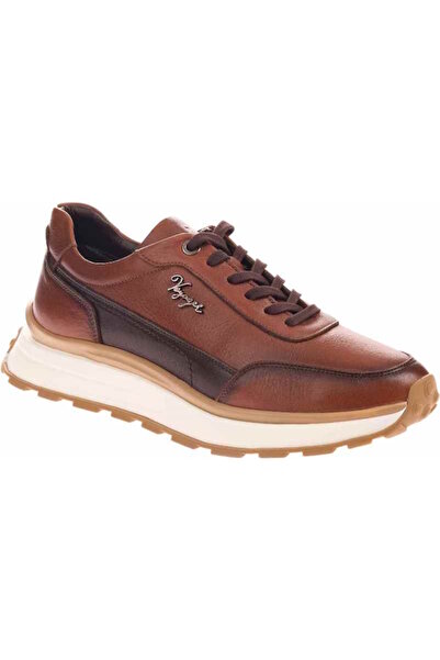 Voyager V25KA-6628 Ανδρικά παπούτσια Comfort από δέρμα Tan Skin