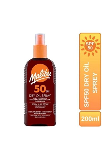 Malibu Güneş Koruyucu Dry Oil Sprey Spf50 200ml
