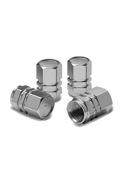 Smart Garage غطاء صمام ميني كوبر - مجموعة أغطية صمامات سداسية من الألومنيوم