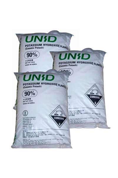 Unid Potasyum Hidroksit - Potas Kostik (25KG)