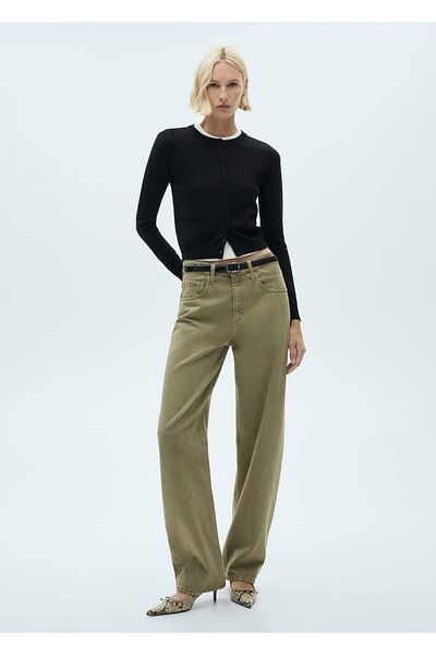 MANGO Woman Thin knitwear cardigan