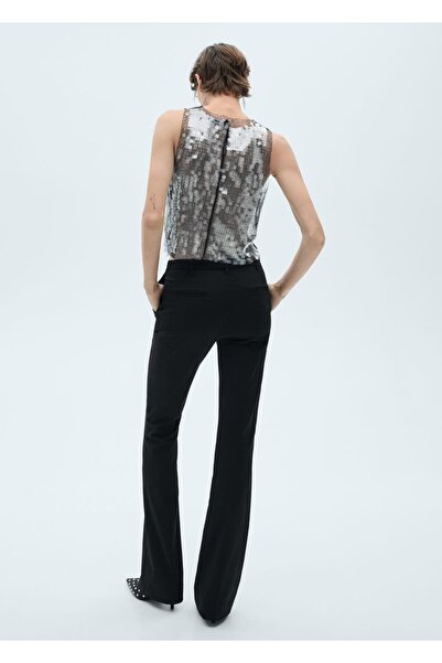 MANGO Woman Kétrétegű blúz