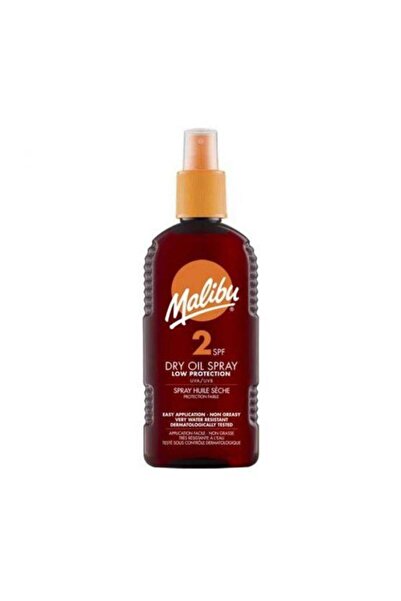 Malibu Güneş Koruyucu Dry Oil Bronzlaştırıcı Sprey Spf2 200ml