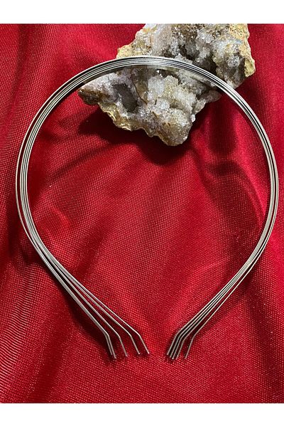 Hepimizin 5 bucăți coroană metalică de culoare argintie