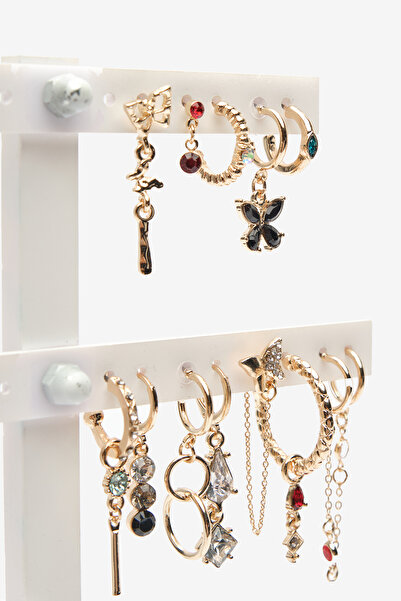 Penti Eleanor Altın Renk Küpe Set