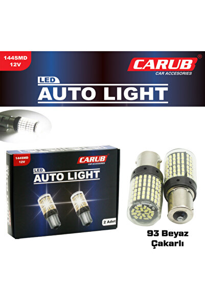 Carub Br0404040 Ampul 12v 93 144 Led Duz-cakarlı Sf Beyaz