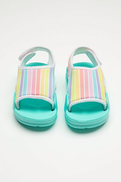 Penti Papuci cu dungi pentru fete multicolore