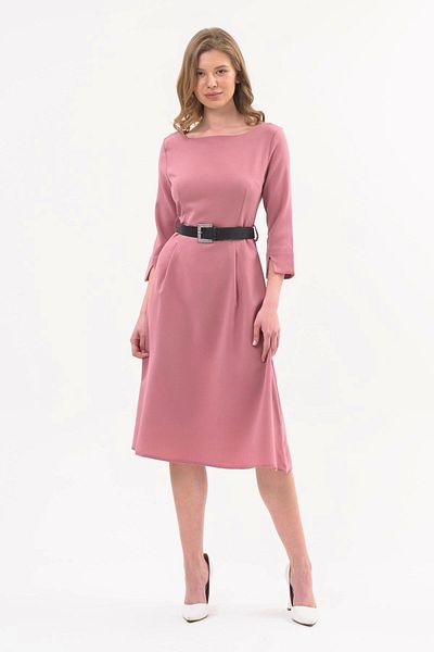 apsen Γυναικείο φόρεμα New Season Belted Crew Neck Dress 3809/110