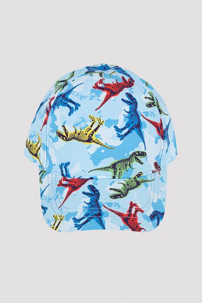Penti Boy's Dinosaur Patterned Hat