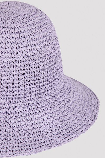 Penti Purple Poldy Beach Hat