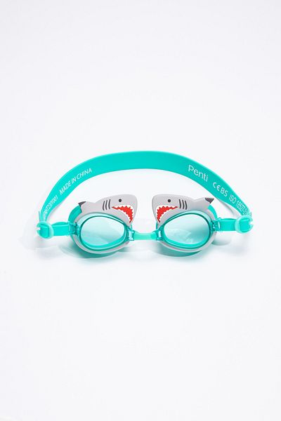 Penti Boy's Shark Patterned Swim Goggles