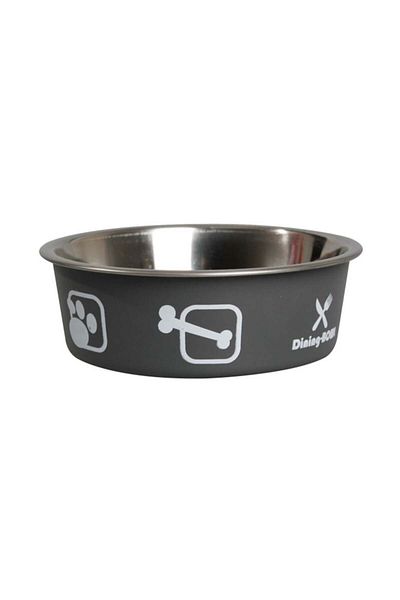 Flamingo Bella Food Bowl Gray 21cm 1500 ml
