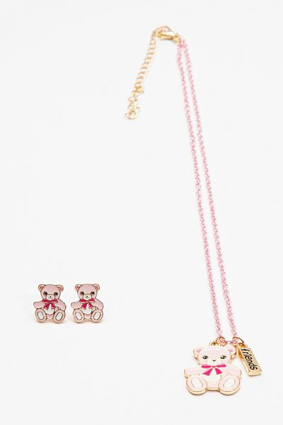 Penti Multicolored Girls Tedy Necklace Set