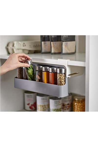 MEHAY HOME Mini Jar - Organizer under Shelf, Spice Organizer and Bottle Stora...