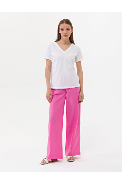 Pierre Cardin Pink Elastic Waisted Loose Fit Trousers 50263029-Vr167