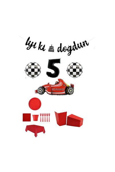 Mini Parti MINI PARTY STORE ΣΕΤ ΓΕΝΕΘΛΙΩΝ ΑΥΤΟΚΙΝΗΤΟ ΑΓΩΝΑ