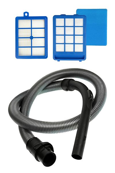 Chisty Philips Fc 9919 Marathon - Set of 3 Hoses and Hepa Filters