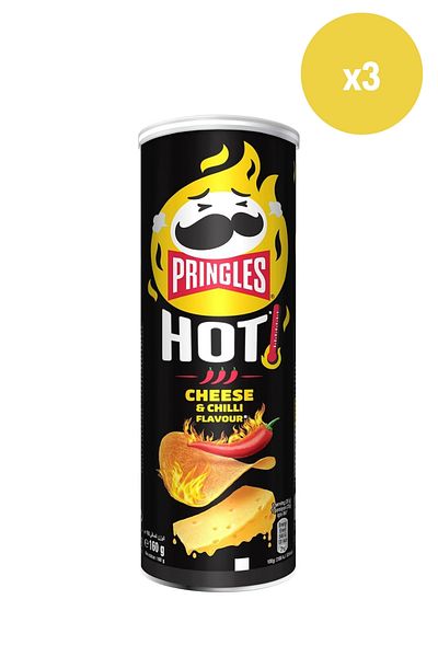 Pringles Cheese & Chilli Flavour 160g x3