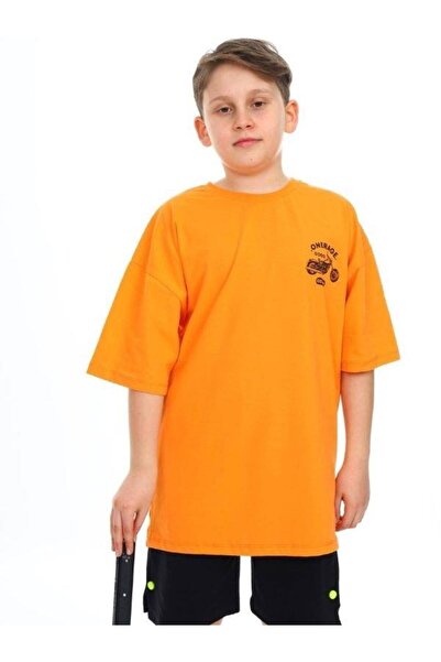 EKKO Παιδικό μπλουζάκι με στάμπα κινητήρα