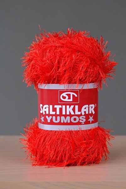 SALTIKLAR Premium Yumoş Sakallı Örgü Ipi Tüylü Ip Sakallı Ip 100gr/140m A Kal...