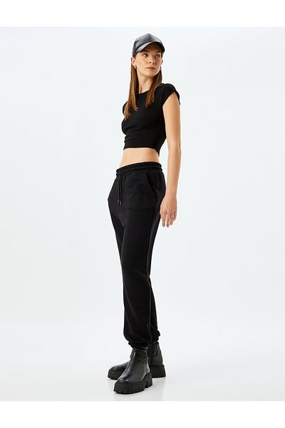 Koton Tie Waist Pocket Jogger Sweatpants