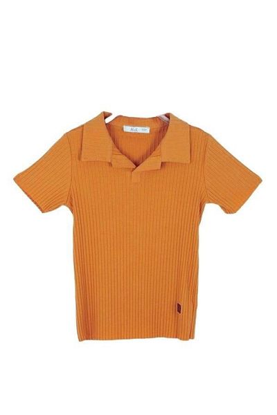 NK Polo Neck Ribbed Children's T-shirt