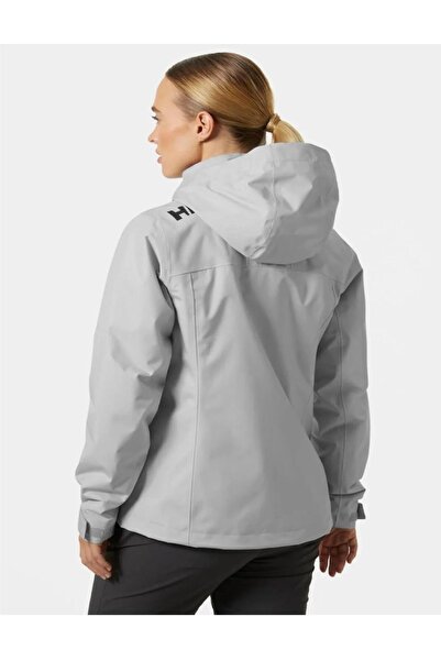 Helly Hansen W Crew Hooded Midl Açık Gri Kadın Mont 2.0