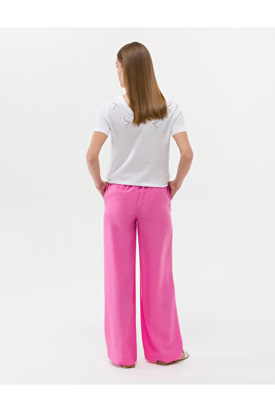 Pierre Cardin Pink Elastic Waisted Loose Fit Trousers 50263029-Vr167