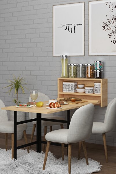 Home PİLEA PRATİK KATLANIR AKILLI MUTFAK MASASI SAFİR MEŞE