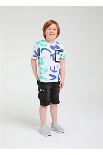 Escabel Tricou pentru băiat din bumbac colorat cu vopsea cravată