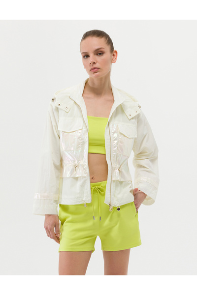 Pierre Cardin Ecru Seasonal Coat 50263117 -Vr019