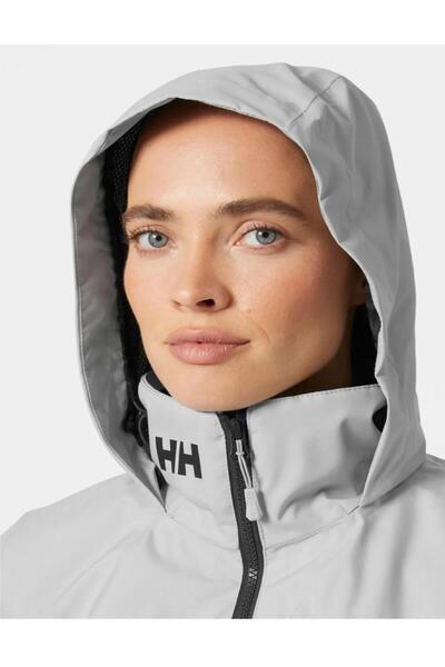 Helly Hansen W Crew Hooded Midl Açık Gri Kadın Mont 2.0