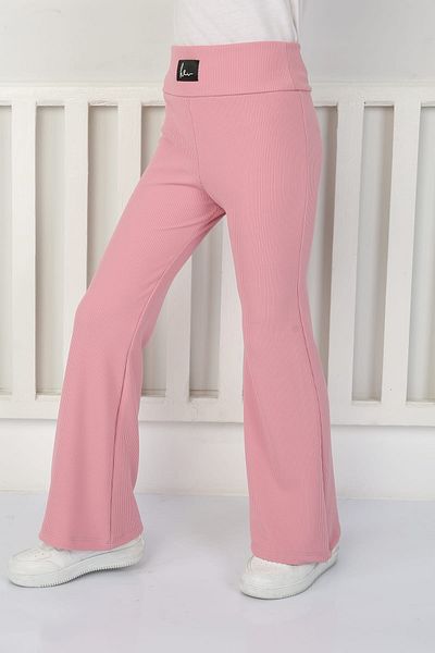 tunays shopping Spanish Leg Crest Detailed Trousers