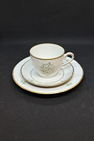 ABBETC Royal Wedding Bouquets Vintage Teacup 3 Pieces 150 ml