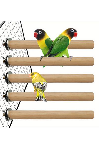 Alyones 5Pcs Wooden Nail Sanding Stick, for Nail Health Care and Decoration with Durable Lattice Accessory