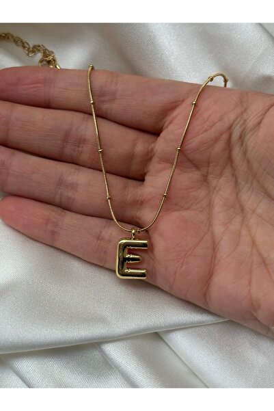 RGAccessories Altın Kaplma Minimal Harfli Kolye