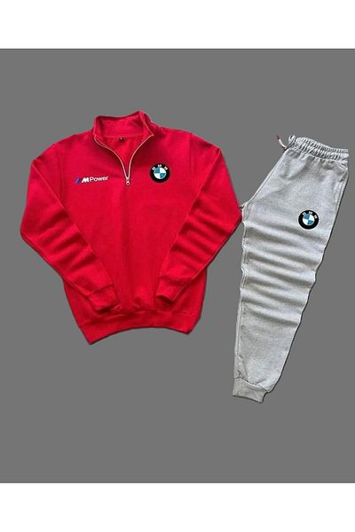 WEARTEX Unisex Tracksuit Set - Color Printed Sweatshirt and Cotton Winter Tracksuit Set of 2