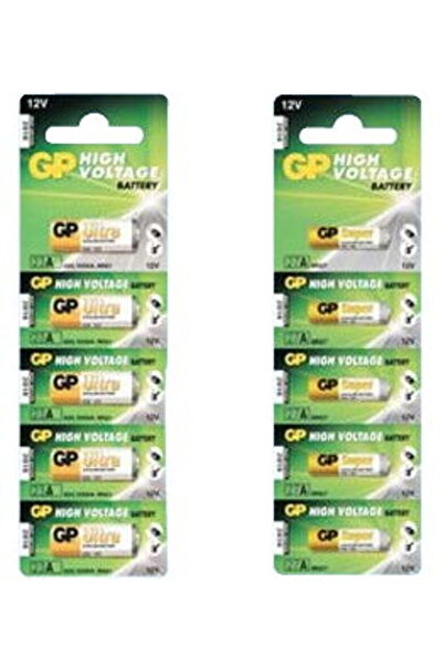 ÇETİNLER REZİSTANS GP 27A 12V Alkalin Kumanda Pili 5'li
