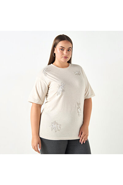 Ulla Popken Crushed Velvet Dress