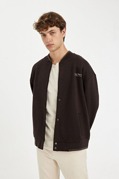 DeFacto Erkek Cardigan / Bolero C7059ax Brown