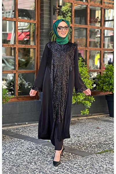 NAKİ NAKİ & MASCARA Pardesü 24MY6105 Siyah