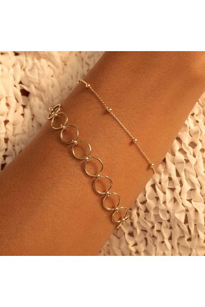 Beloro Jewels Della Spiga Dani 375er Goldarmband BO320041