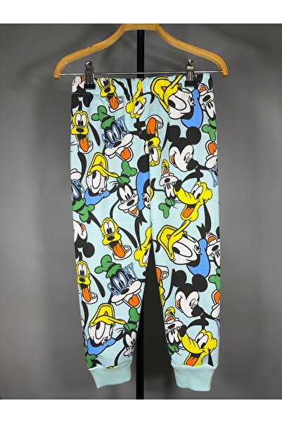 MUCİZEKİDS Unisex Printed Two Rope 100% Cotton Suit Set