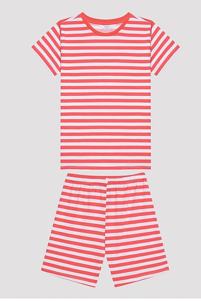 Penti Unisex Kids Nice Day Multicolored 2-Piece Pajama Set