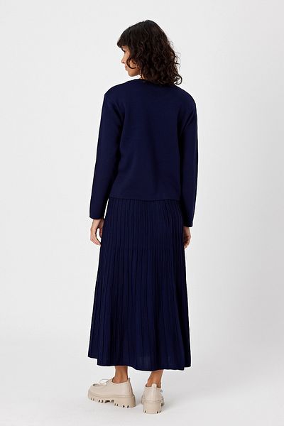 Molly Nelly Women's Knitwear Cardigan Skirt Set
