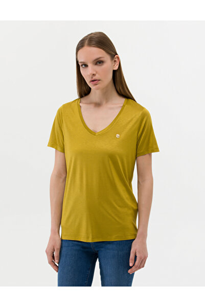 Pierre Cardin Yeşil Regular Fit Tişört 50263518-VR235