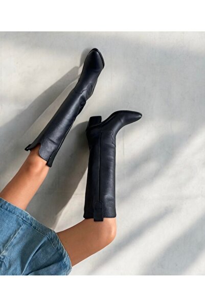 runa shoes hakiki deri kovboy western çizme